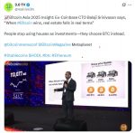 Balaji: Bitcoin’s Rise May Deflate Real Estate in Real Terms