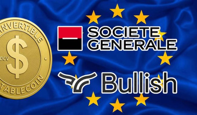 Société Générale Lists MiCA-licensed Stablecoin USDCV On Bullish