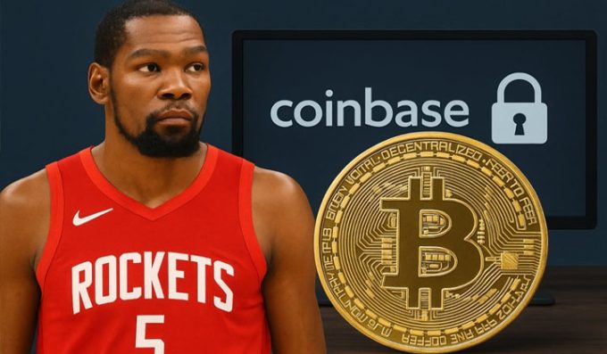 Kevin Durant Recovers Coinbase Bitcoin Account After 10 Years