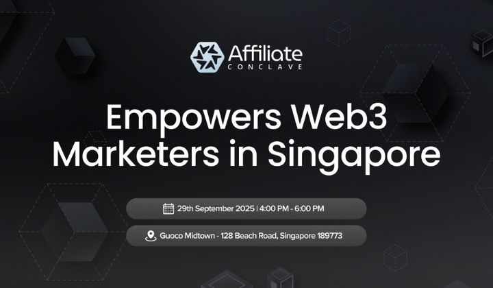Affiliate Conclave 2025: Empowers Web3 Marketers in Singapore