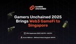 Blockchain and interactive entertainment are rapidly becoming synonymous and now, Gamers Unchained is set to take the stage in Singapore. 