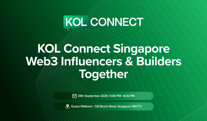 KOL Connect Singapore: Web3 Influencers and Builders Together