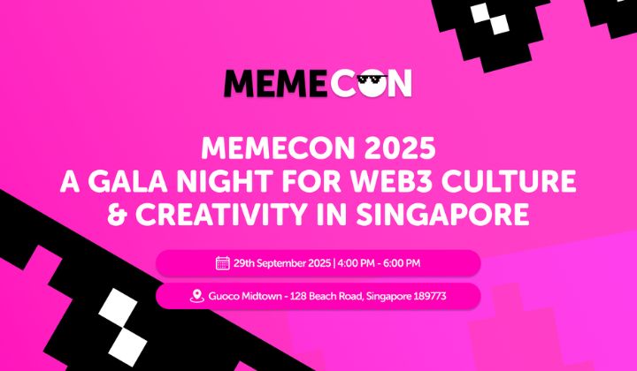 MemeCon 2025: A Gala Night for Web3 Culture & Creativity in Singapore
