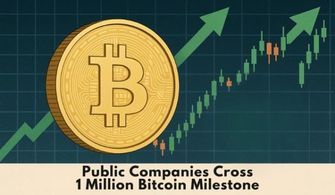 Public Companies Cross 1 Million Bitcoin Milestone