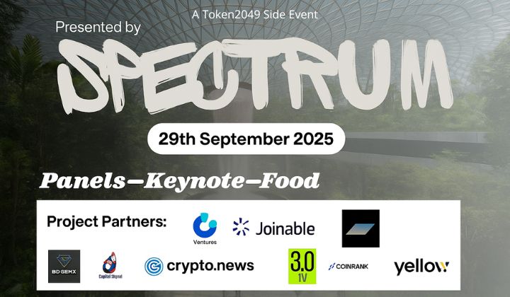 Spectrum Summit 2025 – Official Side Gathering During TOKEN2049 Week in Singapore