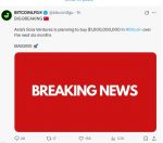 Asia’s Sora Ventures is planning to buy Bitcoin