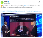 Michael Saylor Plans to Burn His Bitcoin After Death | 3.0 TV