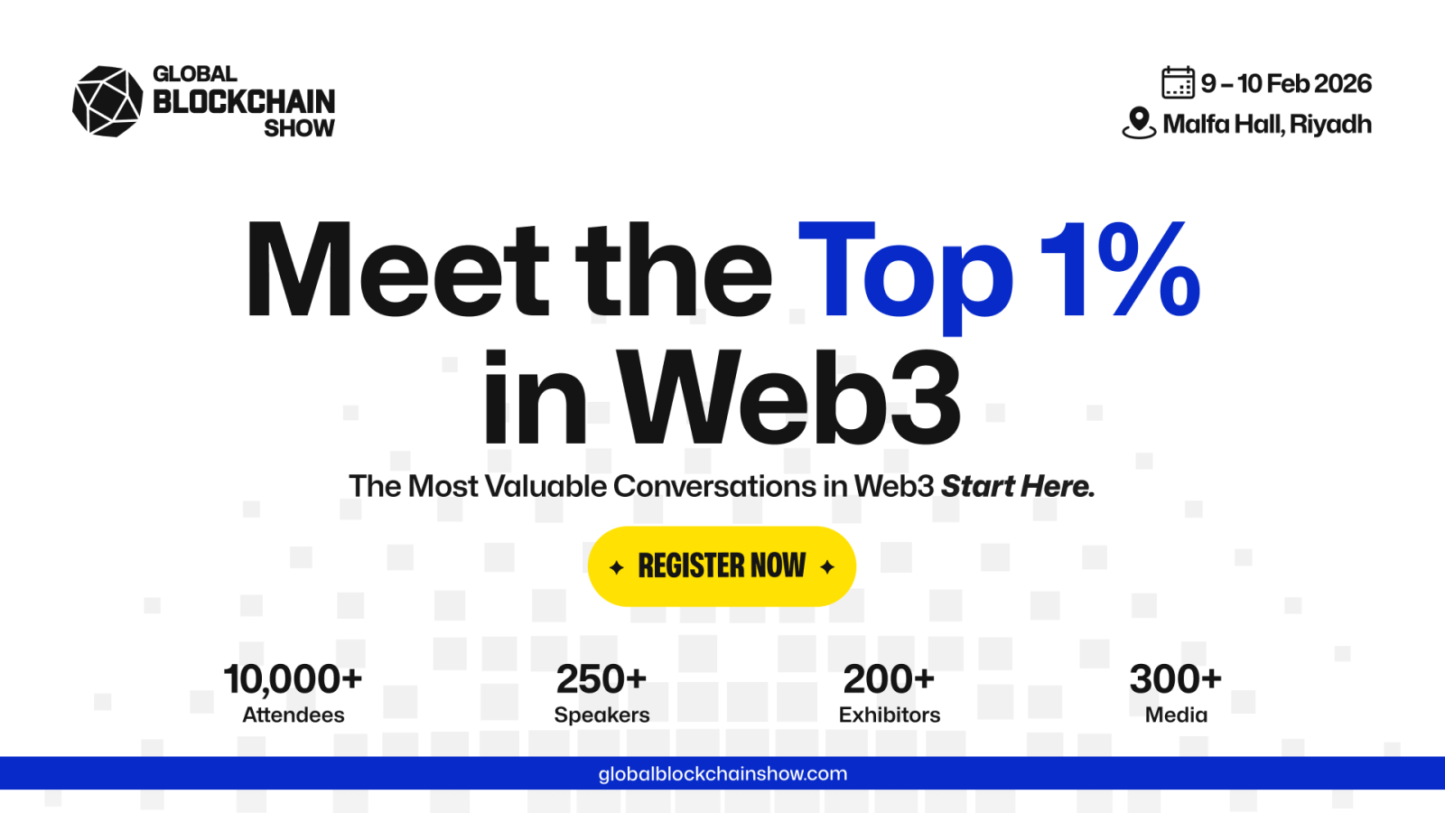 The Global Blockchain Show 2025 in Riyadh