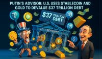 Putin's Advisor: U.S. Uses Stablecoin and Gold to Devalue $37 Trillion Debt