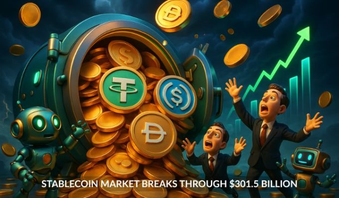 Stablecoin Market Breaks Through $301.5 Billion