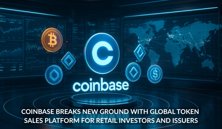 Coinbase Breaks New Ground With Global Token Sales Platform For Retail Investors And Issuers