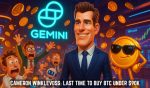 Cameron Winklevoss: Last Time to Buy BTC Under $90K
