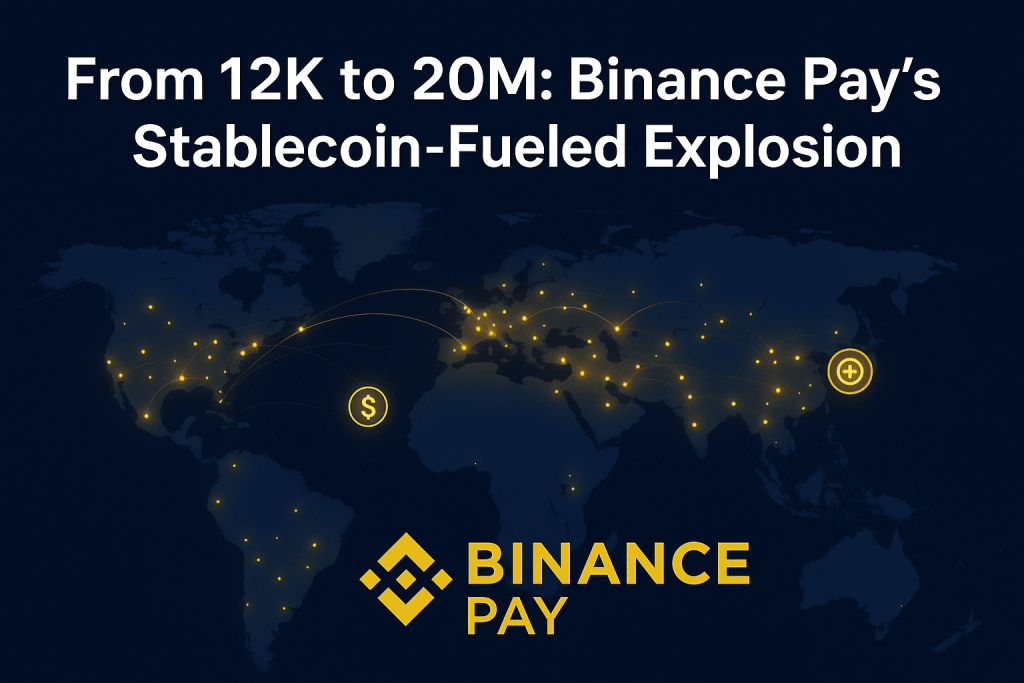 From 12K to 20M: Binance Pay’s Stablecoin-Fueled Explosion