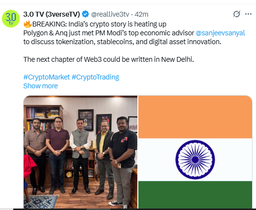 India's Web3 ecosystem has taken yet another leap forward.