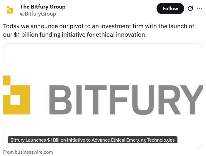Bitfury’s $1B Tech Gamble Sparks Shockwaves Across the Bitcoin Mining Industry