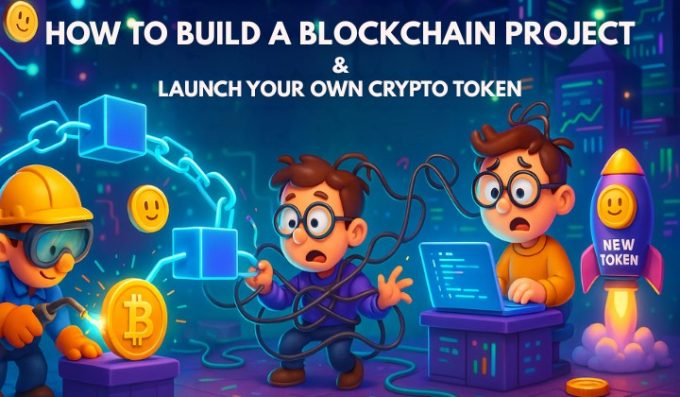 Step-by-Step Guide: How to Build a Blockchain Project and Launch Your Own Crypto Token