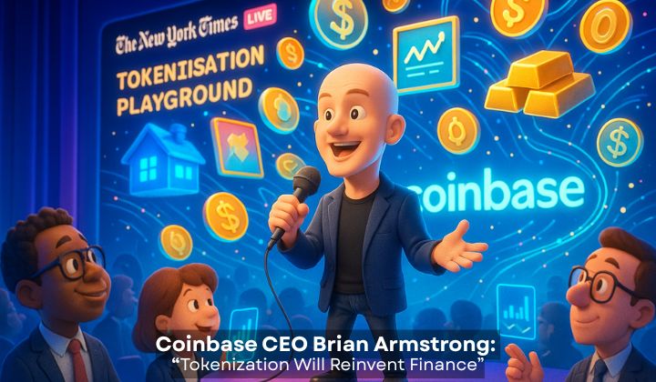 Will Tokenisation Rewrite Finance? Armstrong Says Tokenization Will Transform Global Finance