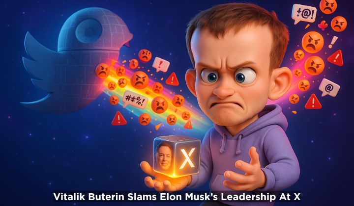 Vitalik Buterin Slams Elon Musk’s Leadership At X | 3verseTV