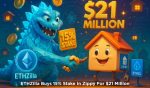 ETHZilla Pushes Blockchain Adoption in Housing With 15% Zippy Stake