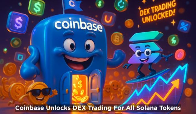 Coinbase Unlocks DEX Trading For All Solana Tokens
