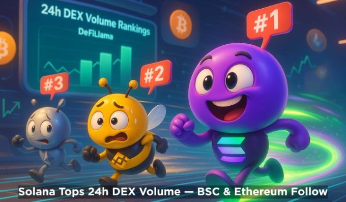 Solana Tops 24h DEX Volume — BSC & Ethereum Follow | 3.0 TV