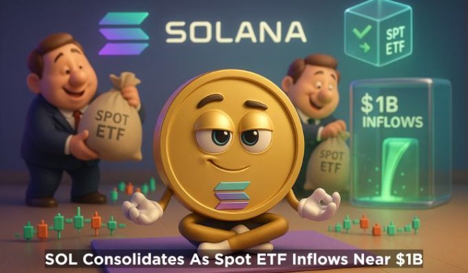 SOL Consolidates As Spot ETF Inflows Near $1Billion | 3verseTV