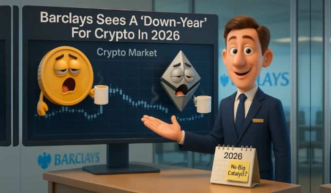 Barclays Warns of Crypto ‘Down Year’ in 2026 as Trading Volumes Cool