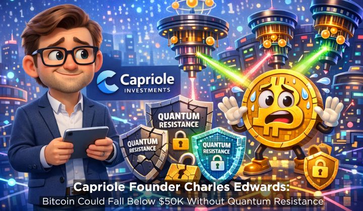 No Quantum Fix by 2028? Capriole Founder Warns Bitcoin Could Drop Below $50K Without Quantum Upgrade by 2028?