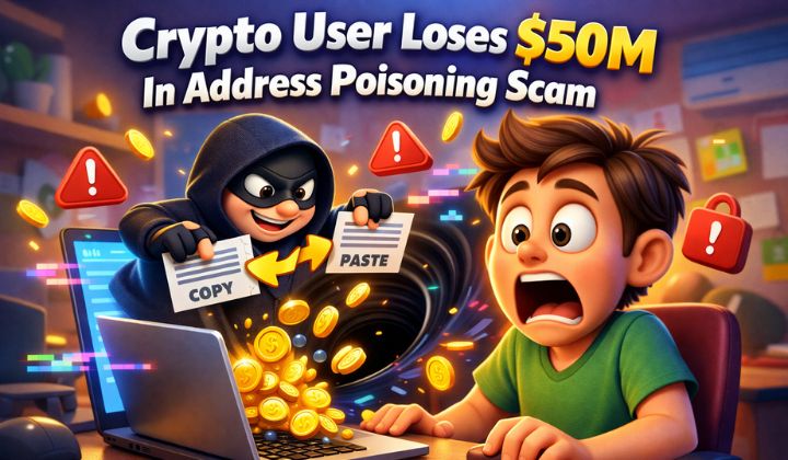 One Copy-Paste Error Costs Crypto User $50M in USDT
