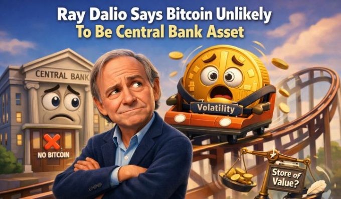 Ray Dalio Explains Why Bitcoin Is Unlikely to Become a Central Bank Reserve Asset