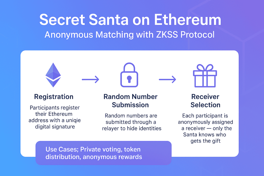 Secret Santa on Ethereum? New ZK Protocol Promises Anonymous Matching