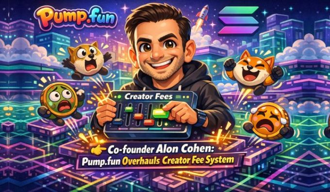 Cofounder Alon Cohen: Pump.fun Overhauls Creator Fee System