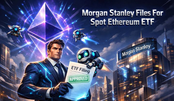 Morgan Stanley Files S-1 for Spot Ethereum ETF Amid Crypto ETF Boom