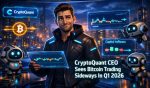 CryptoQuant CEO Sees Bitcoin Trading Sideways in Q1 2026