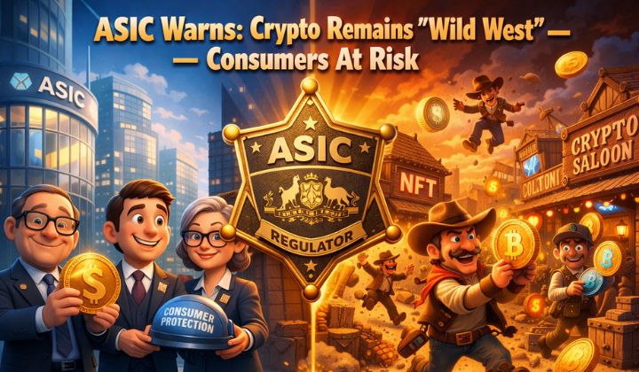 ASIC Warns: Crypto Remains “Wild West,” Consumers at Risk | 3verseTV