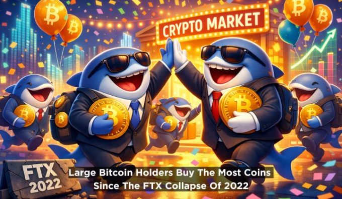 Large Bitcoin Holders Buy The Most Coins Since The FTX Collapse Of 2022 | 3verseTV