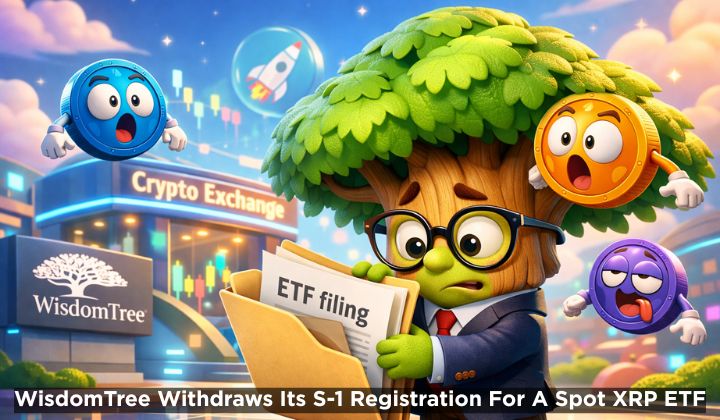 WisdomTree Withdraws Its S-1 Registration For A Spot XRP ETF | 3verseTV