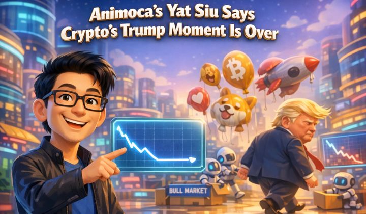 Animoca’s Yat Siu: Crypto’s “Trump Moment” Is Over | 3verseTV