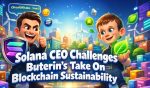 Solana CEO Challenges Buterin’s Take on Blockchain Sustainability