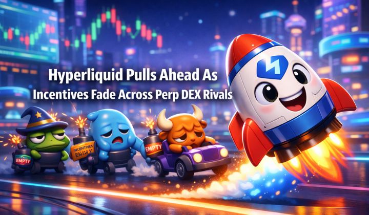 Hyperliquid Pulls Ahead As Incentives Fade Across Perp DEX Rivals | 3verseTV