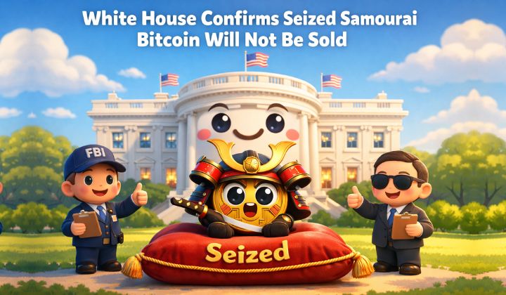 White House Confirms Seized Samourai Bitcoin Will Not Be Sold | 3verseTV
