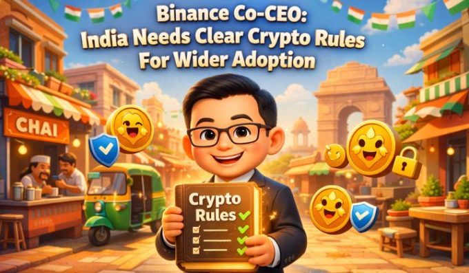 Binance Co-CEO: India Needs Clear Crypto Rules for Wider Adoption