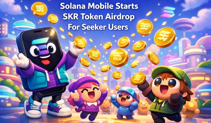 Solana Mobile Starts SKR Token Airdrop For Seeker Users | 3verseTV