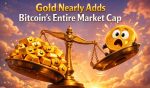 Bitcoin Stalls! Gold Soars! Gold Outperforms Bitcoin Over 5 Years, Should Investors Shift Now?