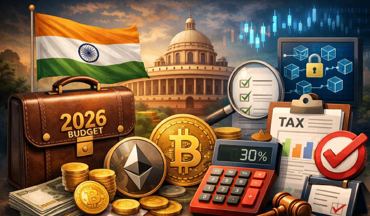 India Keeps Crypto Taxes Unchanged In Budget 2026; Focus On Compliance