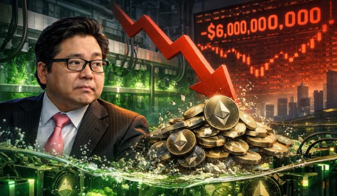 BitMine Adds 41K ETH as Unrealized Losses Hit $6B