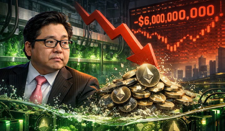 BitMine Adds 41K ETH as Unrealized Losses Hit $6B