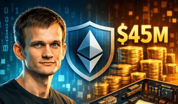 Vitalik Buterin Commits $45M In ETH To Back Ethereum Development & User Security