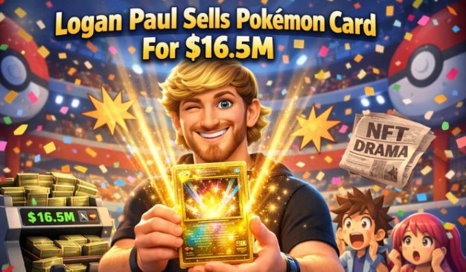 Logan Paul’s $16.5M Pokémon Sale Contrasts Falling NFT Market