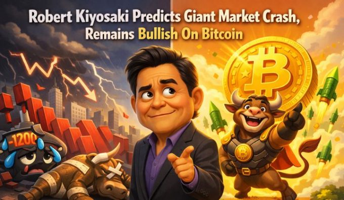 Robert Kiyosaki Warns Giant Market Crash Bullish On Bitcoin